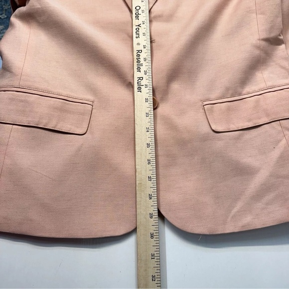 Guess Men’s Stark Blazer FORMAL pink jacket powder rose Size Large New Jacket - Picture 6 of 7